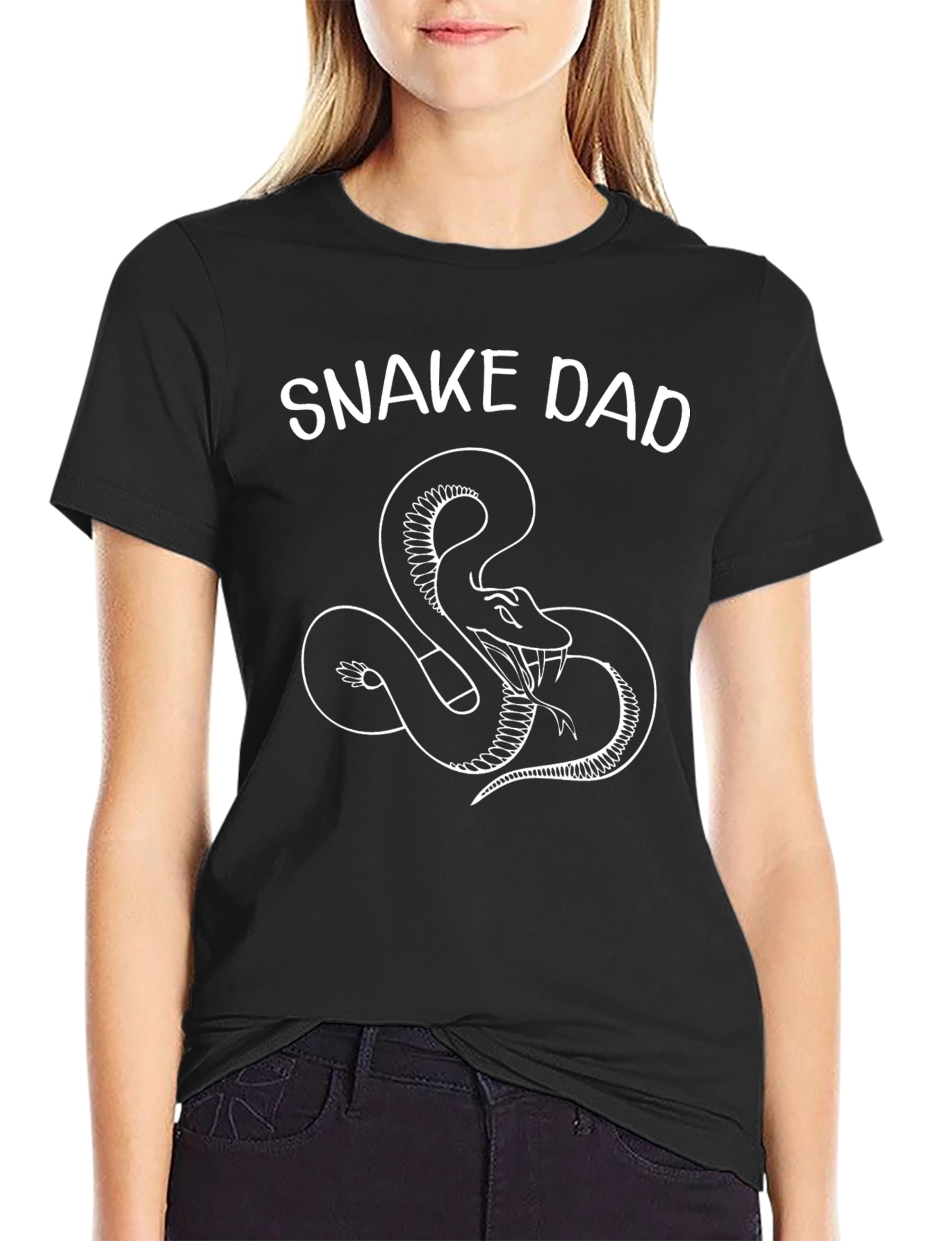 Snake Dad Graphic T-Shirt - Reptile Lover Tee