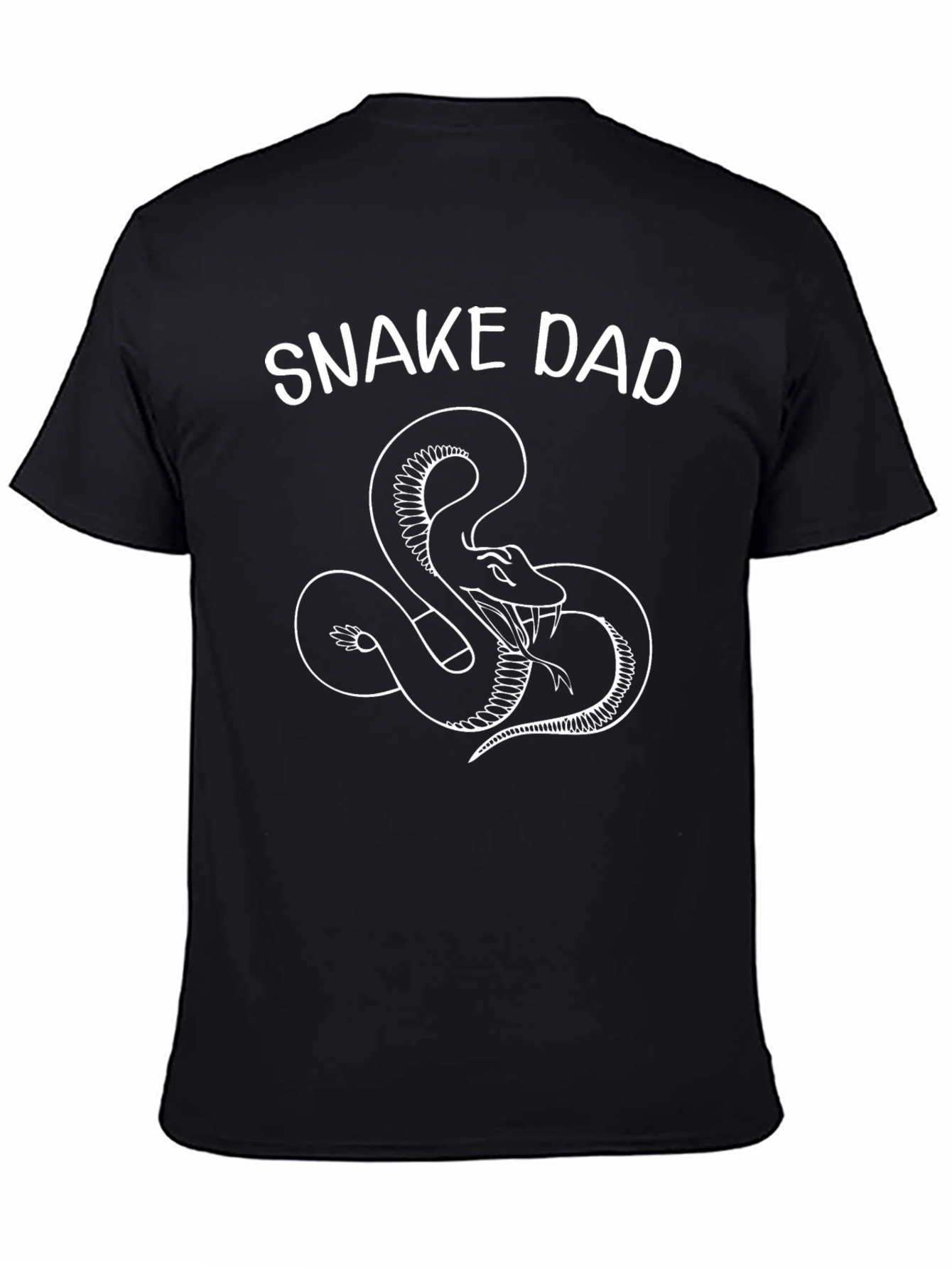 Snake Dad Graphic T-Shirt - Reptile Lover Tee