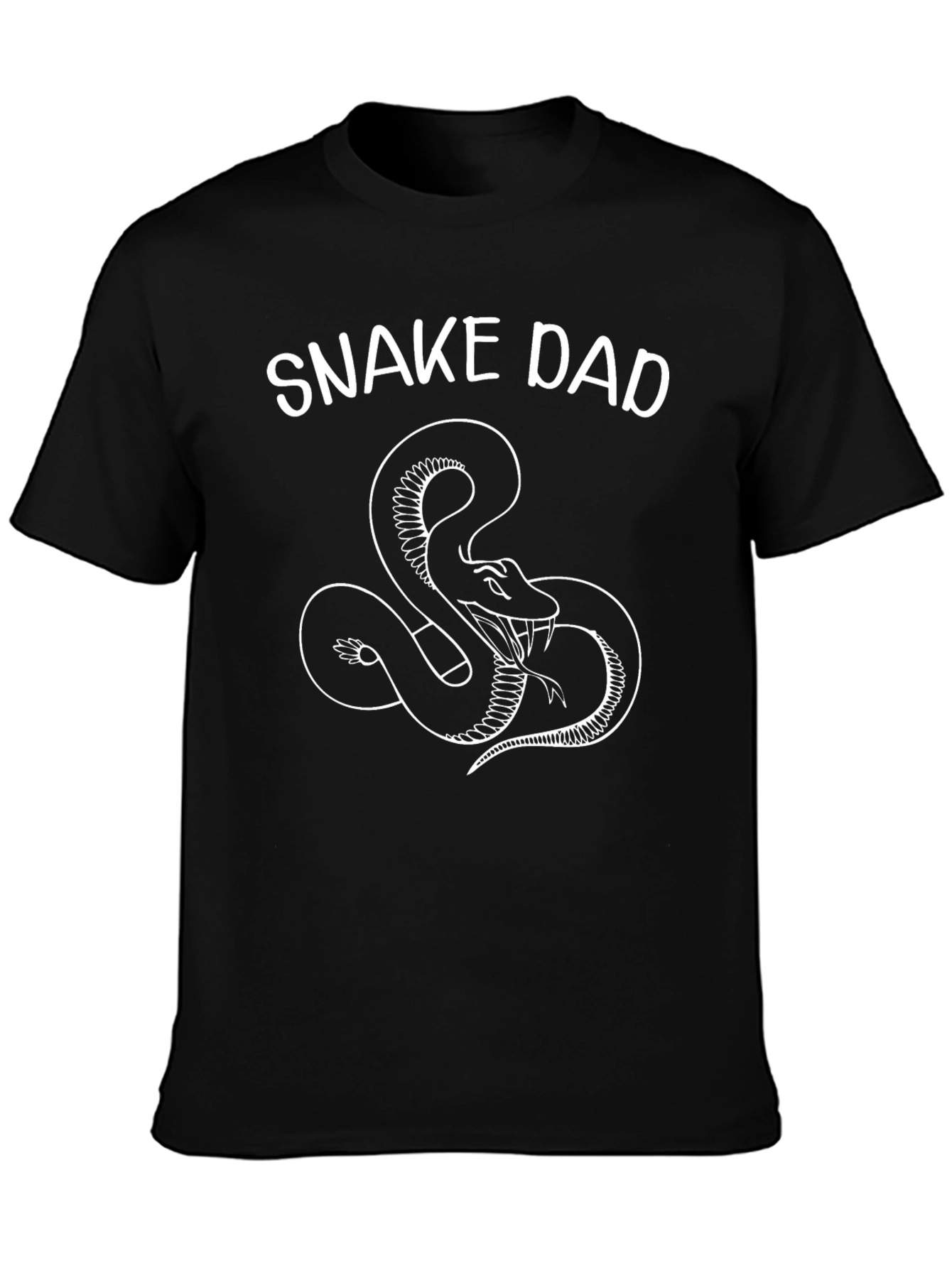 Snake Dad Graphic T-Shirt - Reptile Lover Tee