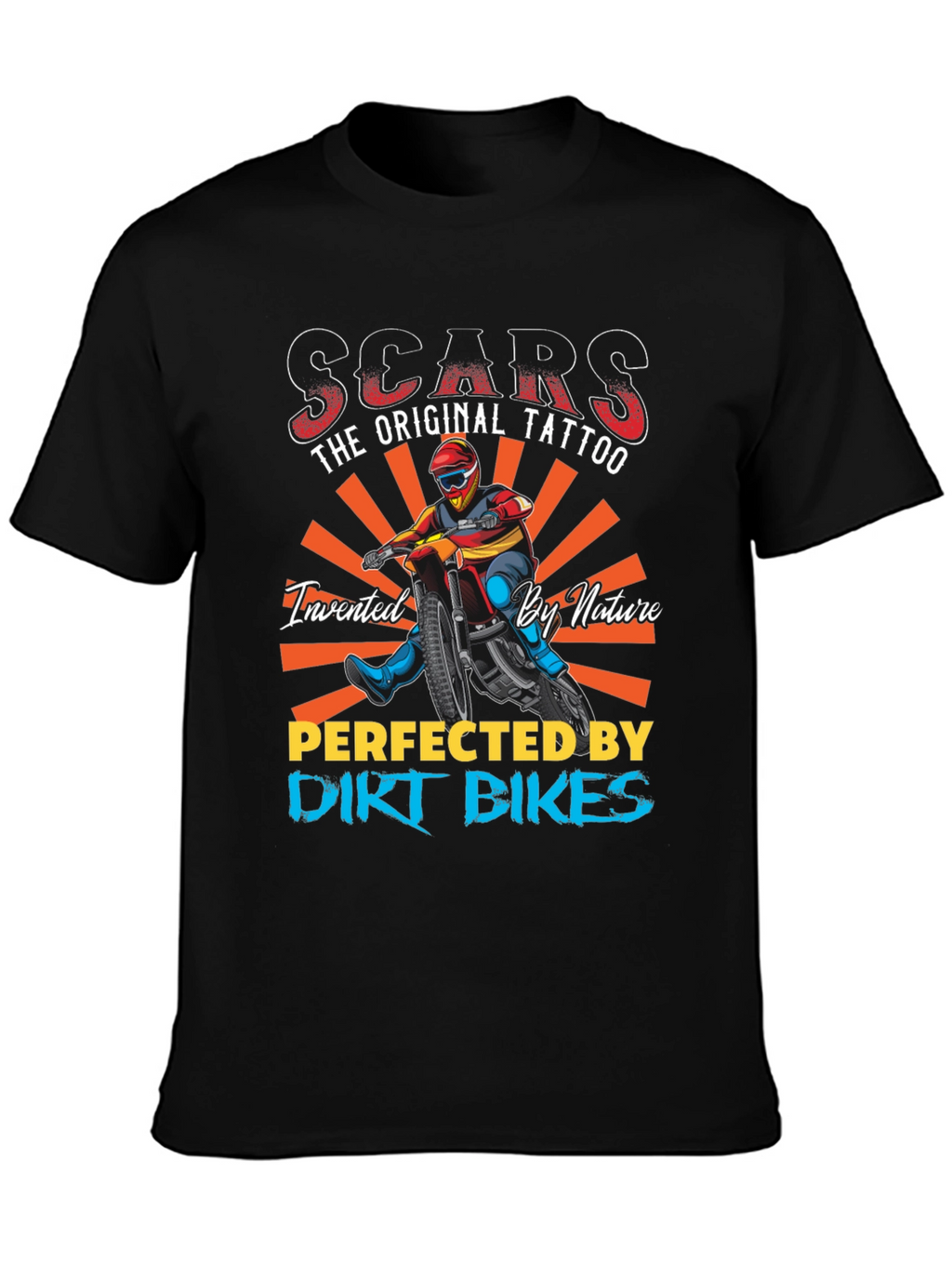 Scars Dirt Bike Graphic Tee