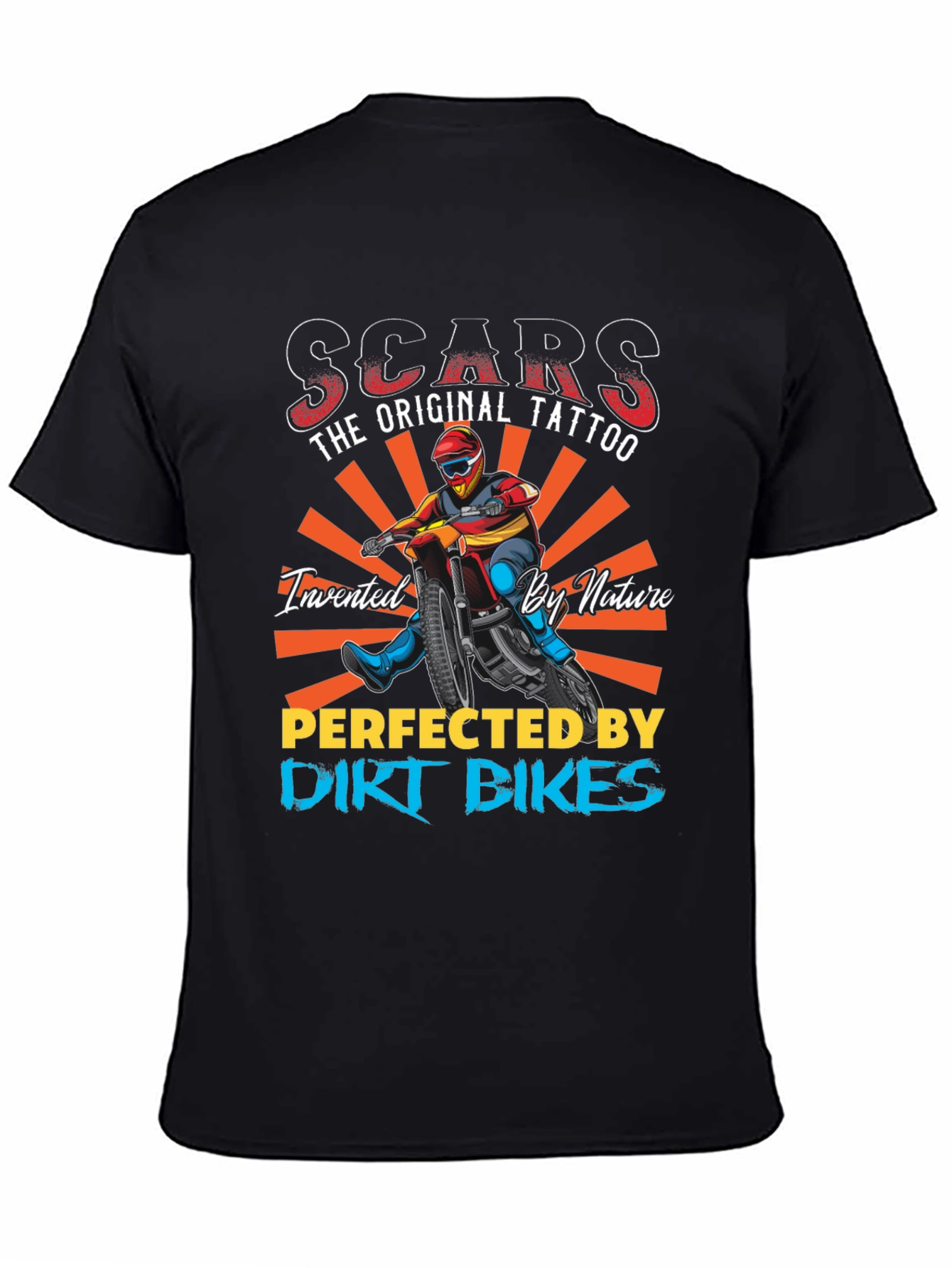 Scars Dirt Bike Graphic Tee