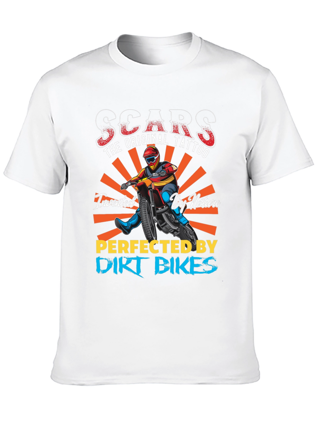 Scars Dirt Bike Graphic Tee