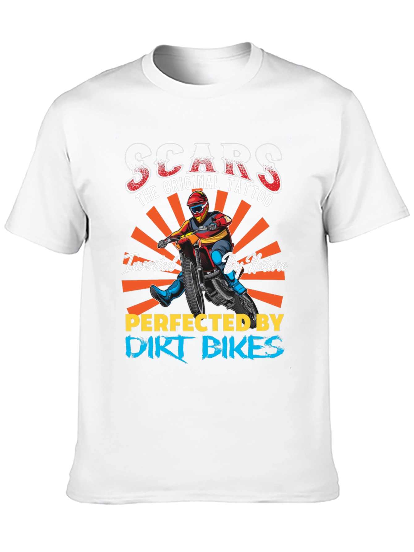 Scars Dirt Bike Graphic Tee