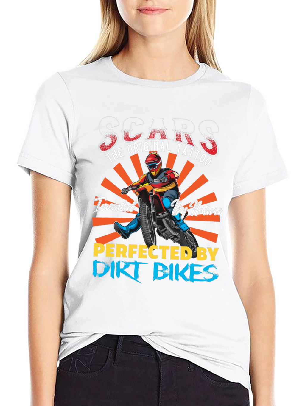 Scars Dirt Bike Graphic Tee
