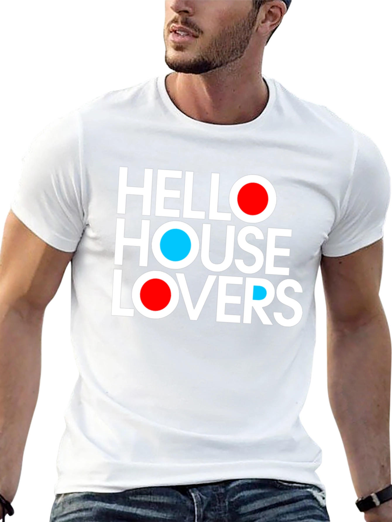 Hello House Lovers Graphic T-Shirt