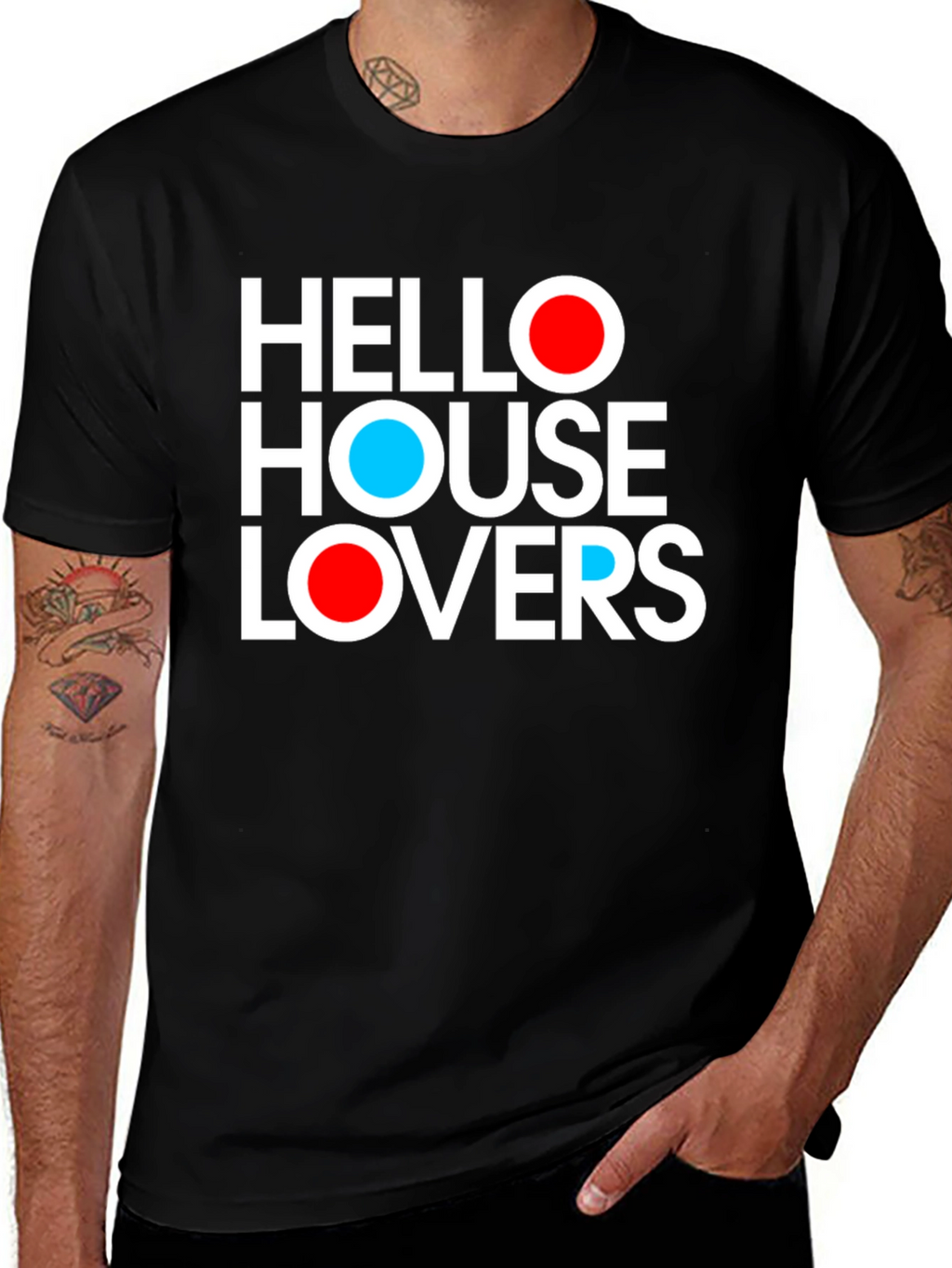 Hello House Lovers Graphic T-Shirt