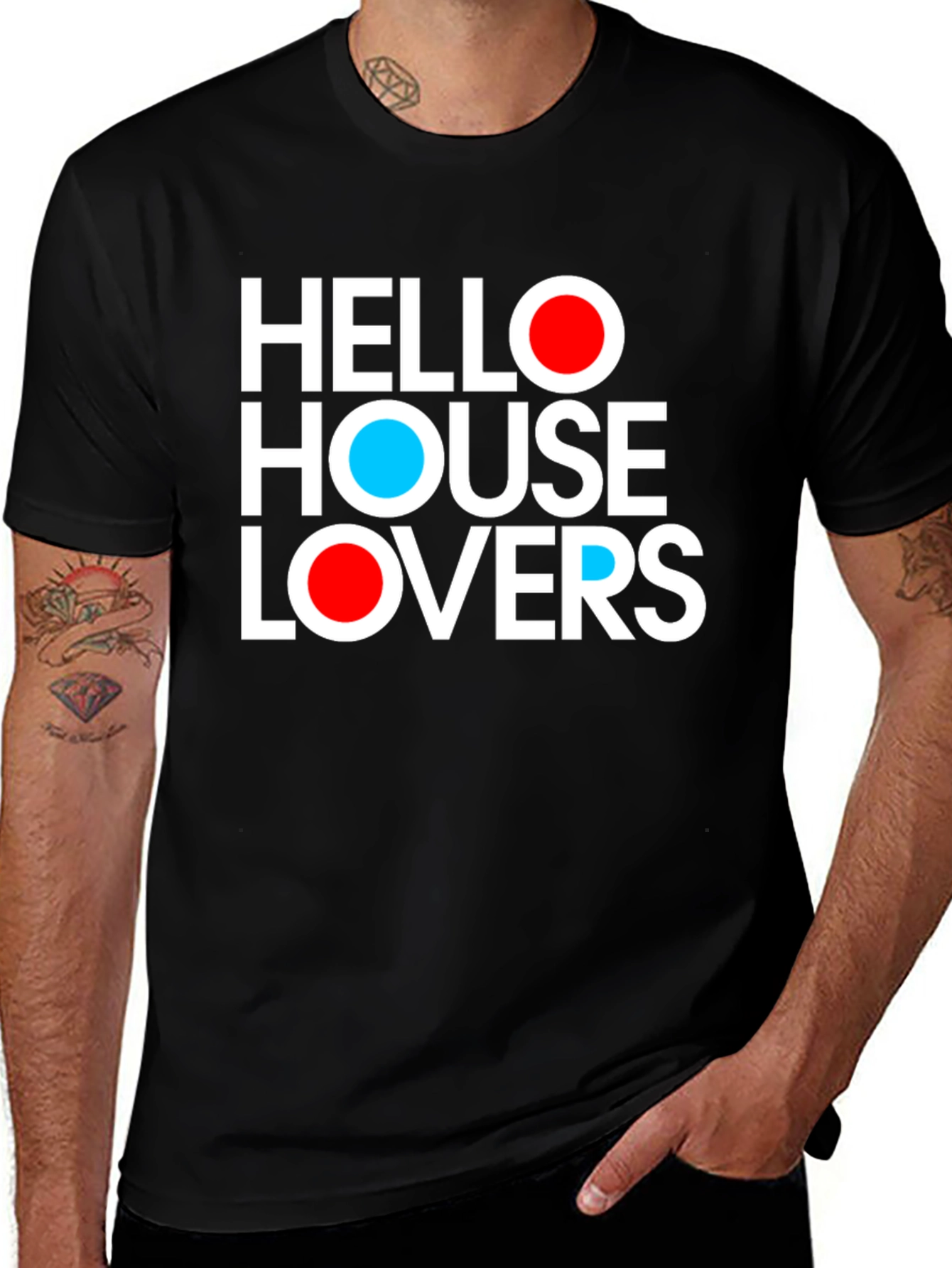 Hello House Lovers Graphic T-Shirt