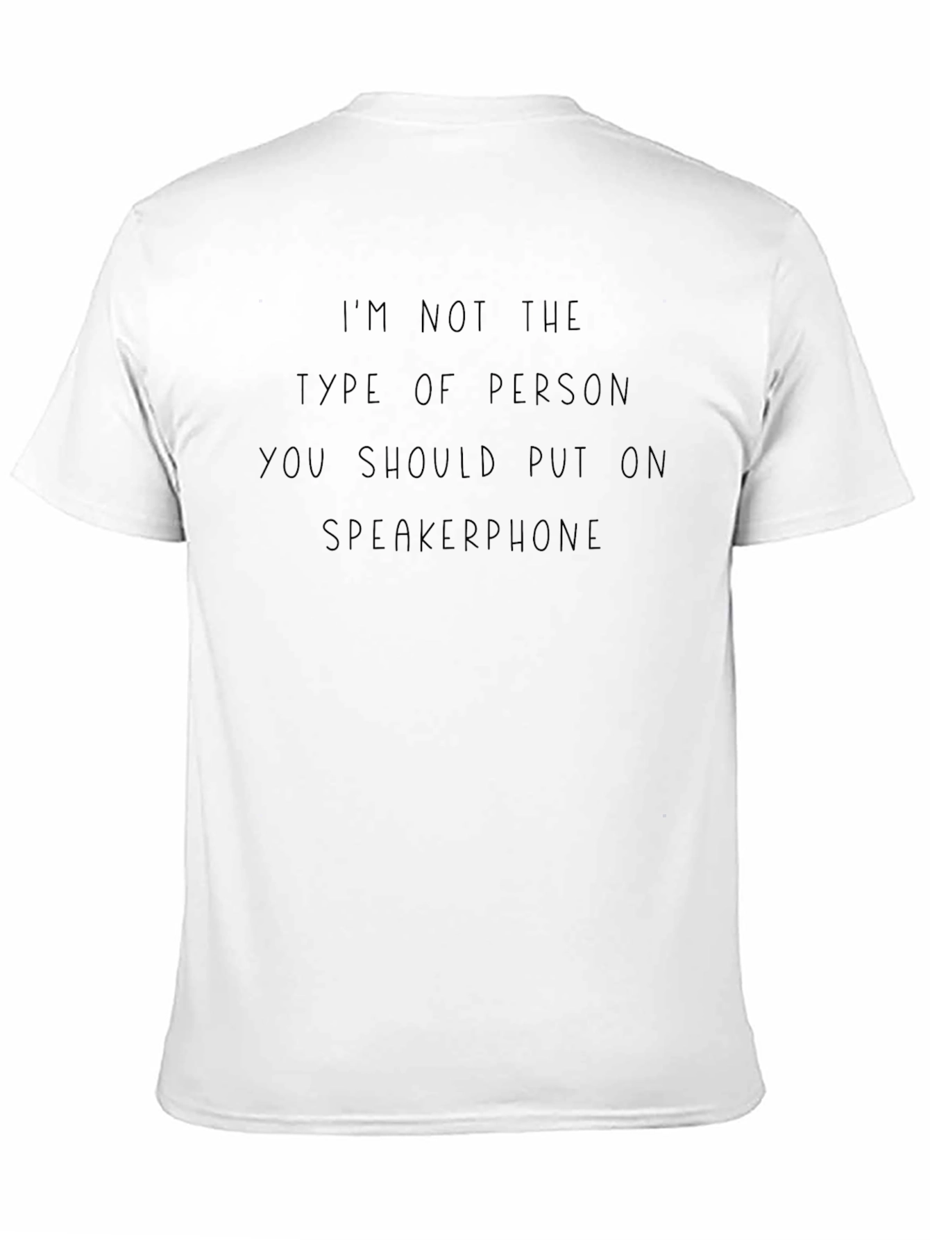 Speakerphone Funny Graphic T-Shirt
