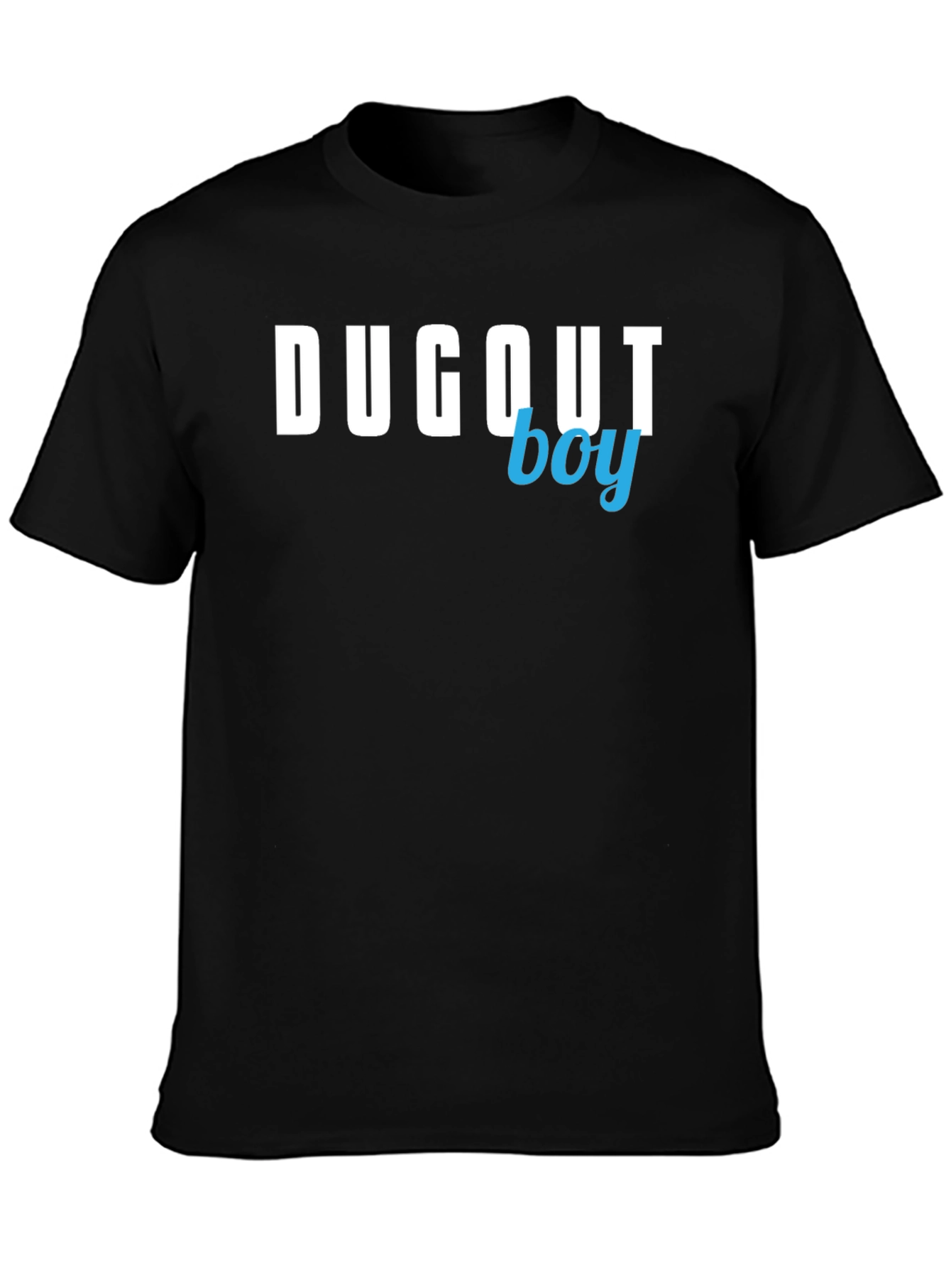 Dugout Boy Black T-Shirt