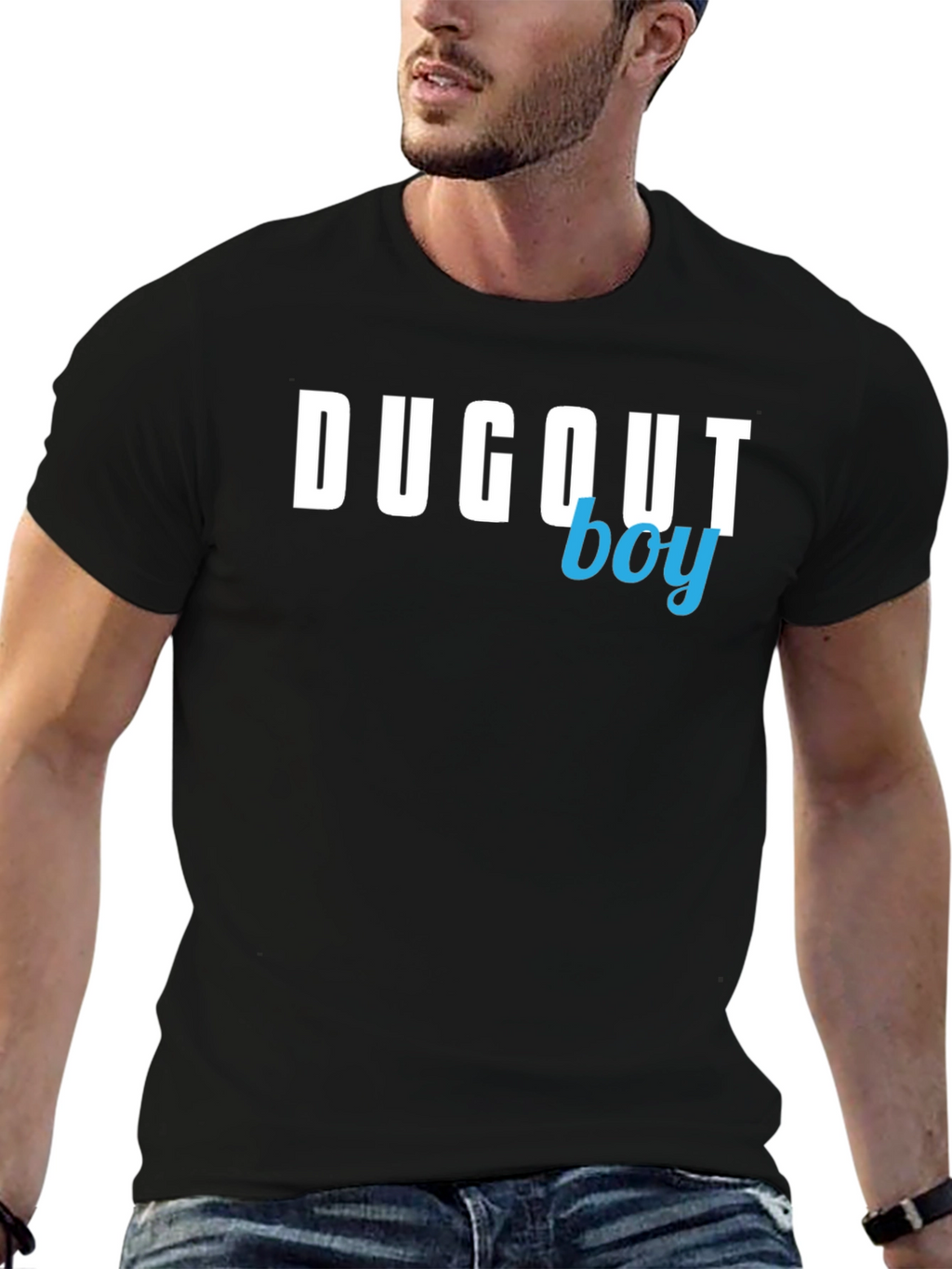 Dugout Boy Black T-Shirt