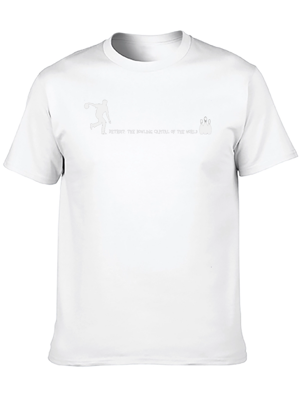 Detroit Bowling T-Shirt - Unique Graphic Tee