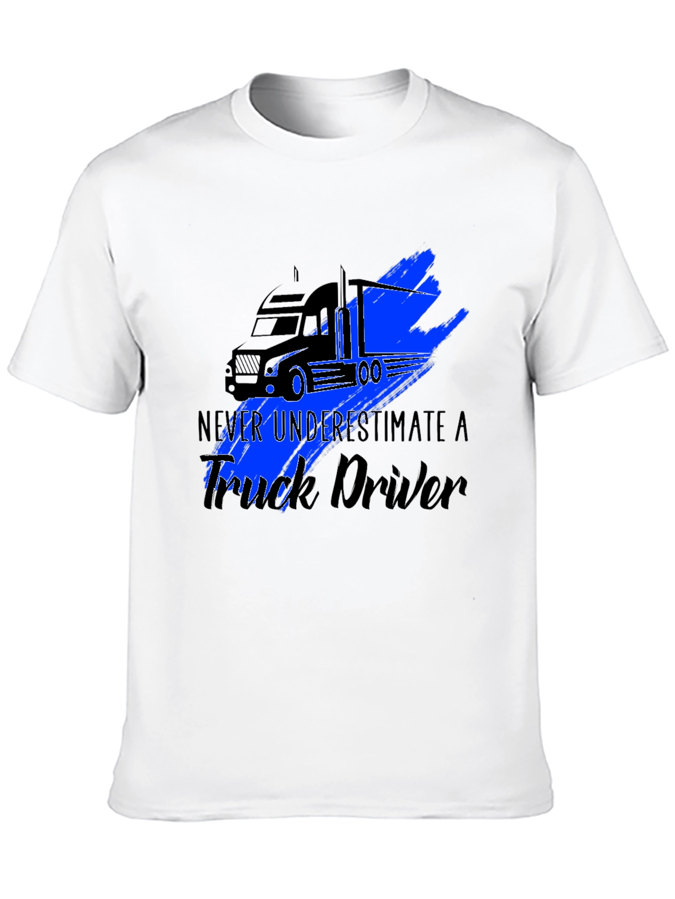 Truck Driver Graphic Tee - Never Underestimate