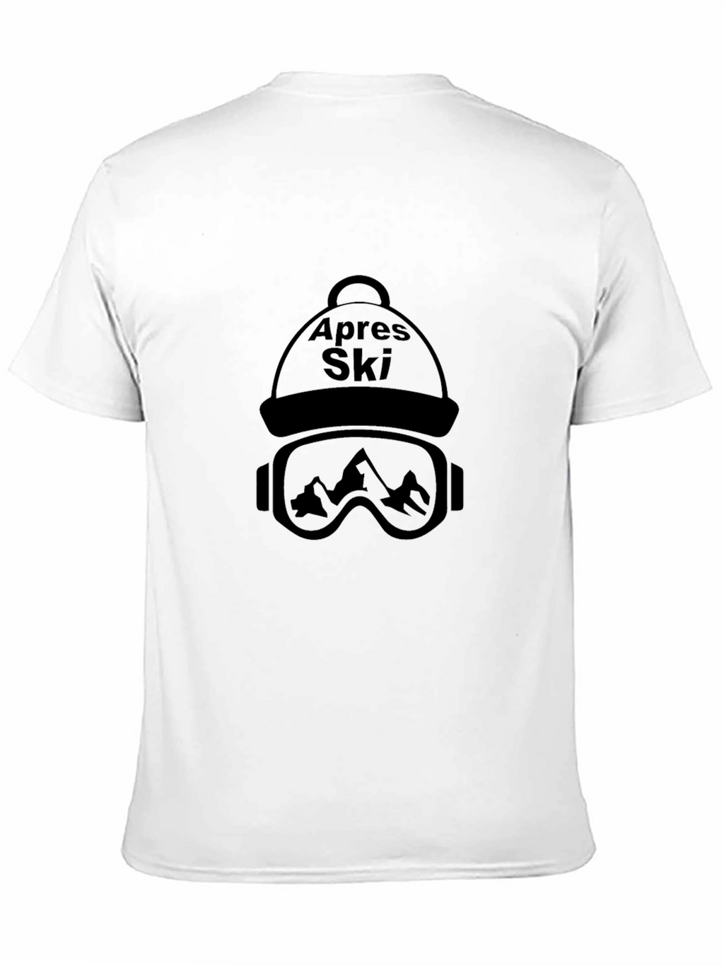 Apres Ski T-Shirt - Skiing Mountain Graphic Tee
