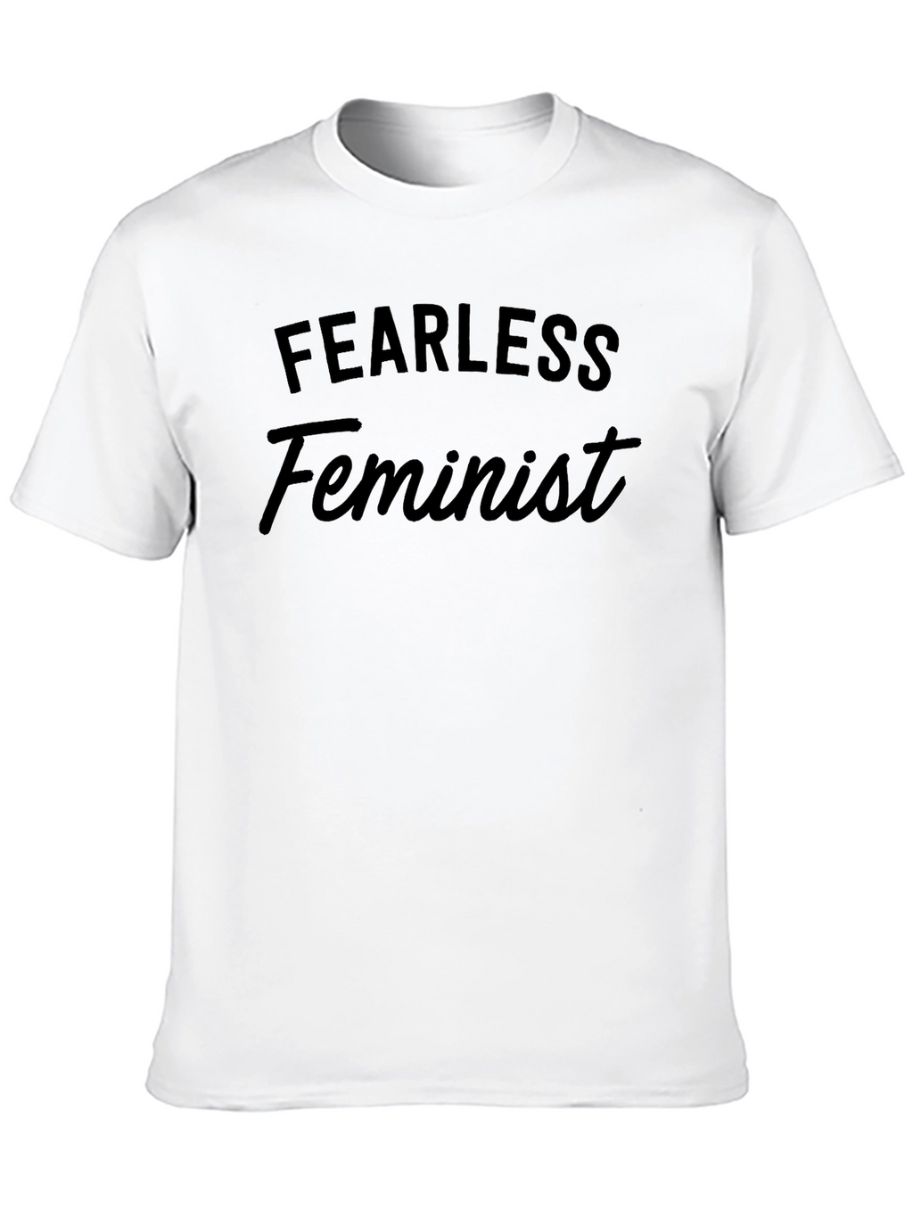 Fearless Feminist Black T-Shirt