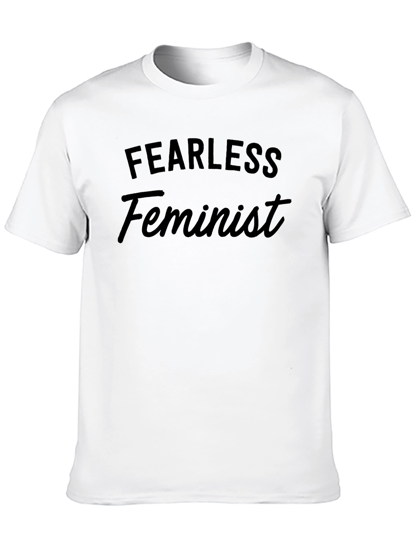 Fearless Feminist Black T-Shirt