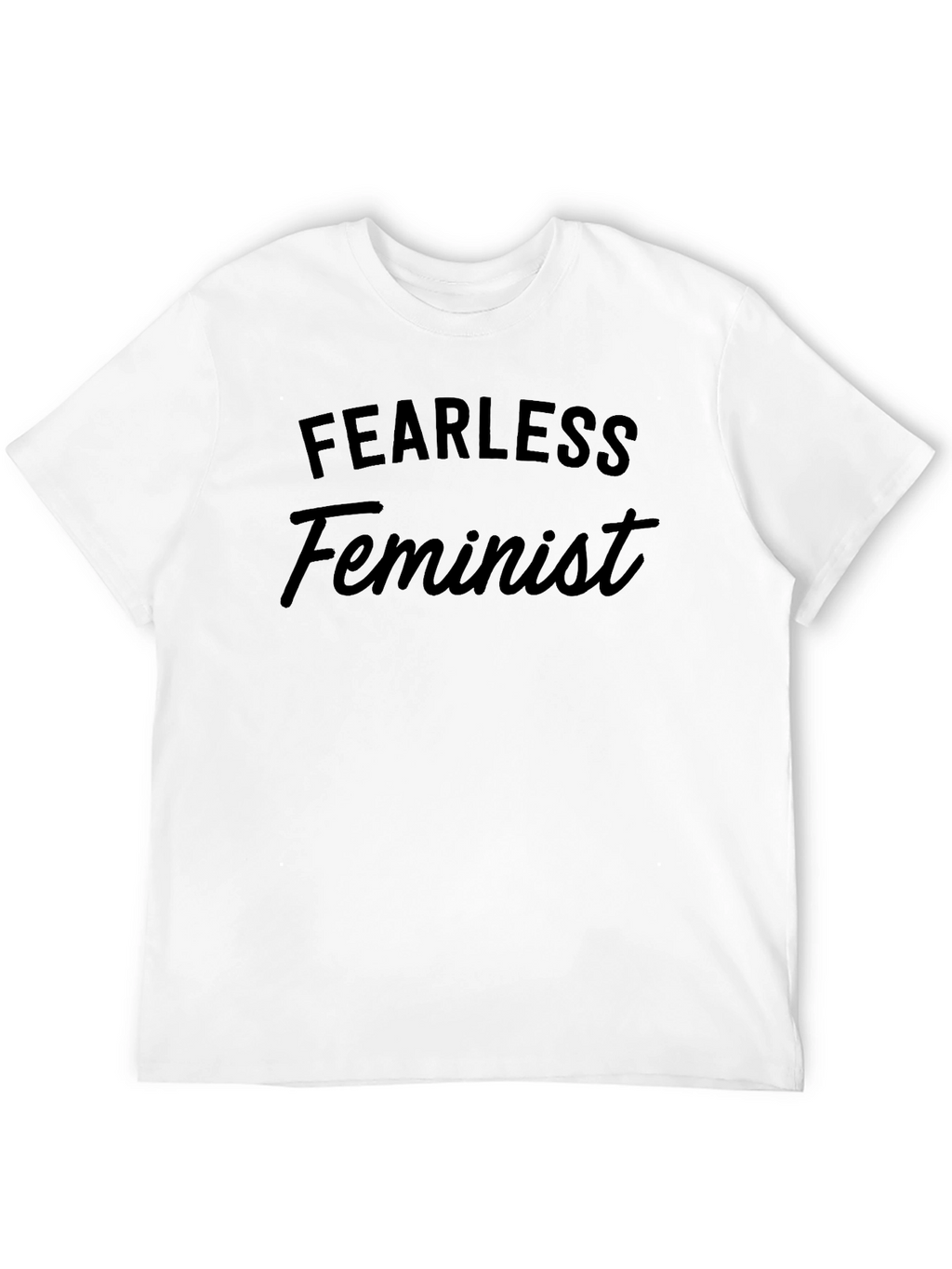 Fearless Feminist Black T-Shirt