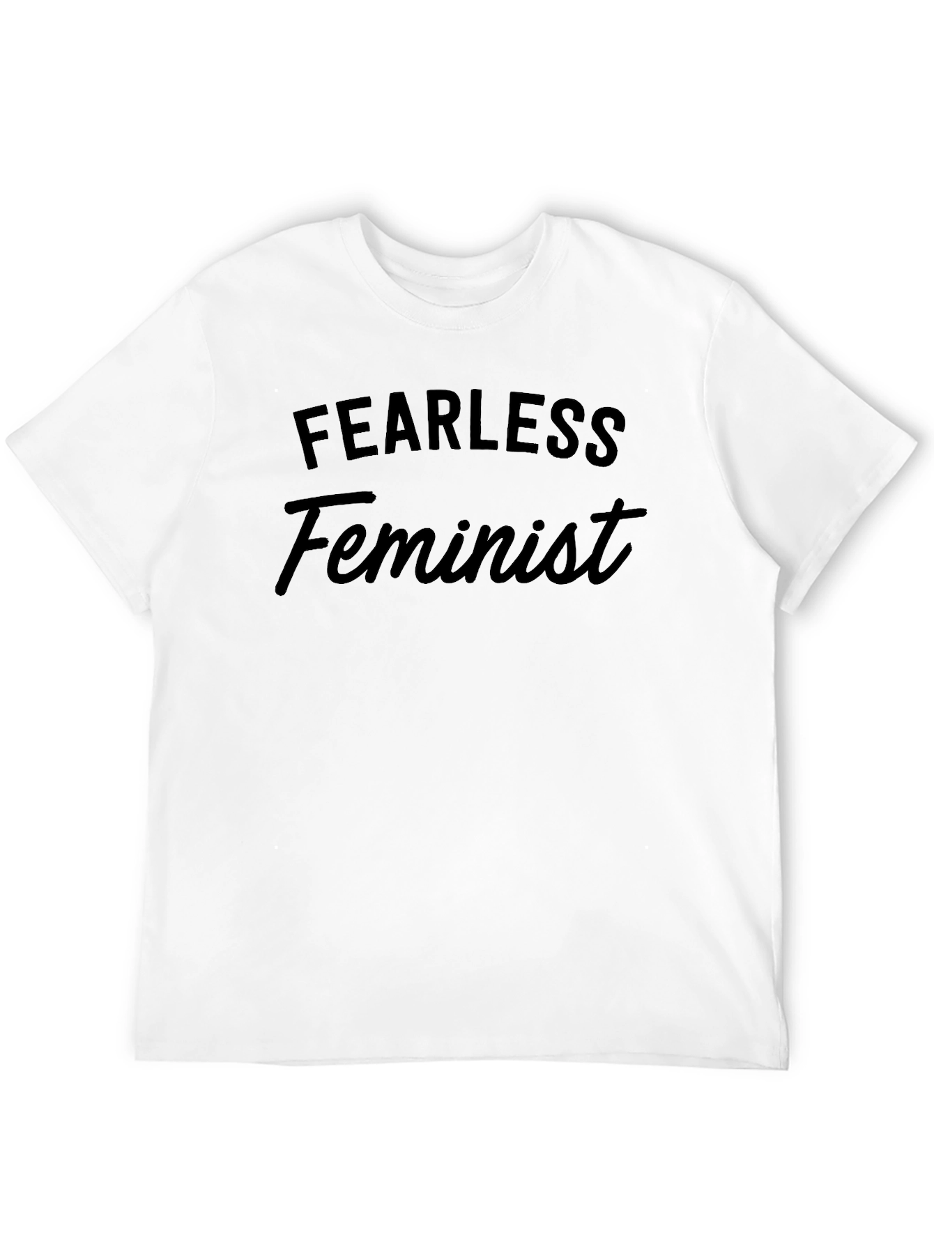 Fearless Feminist Black T-Shirt