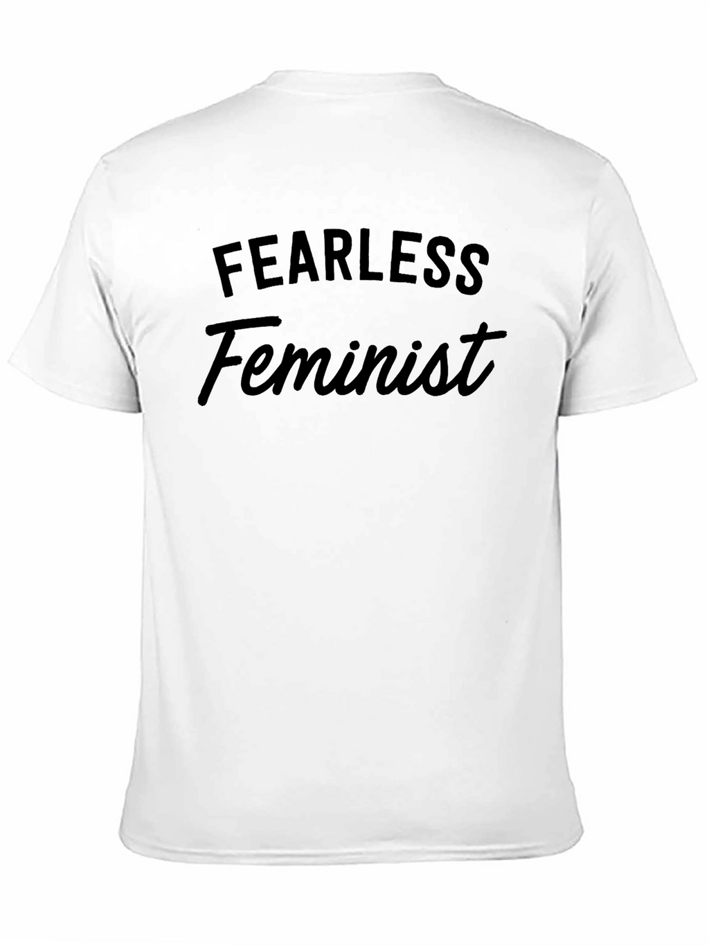 Fearless Feminist Black T-Shirt