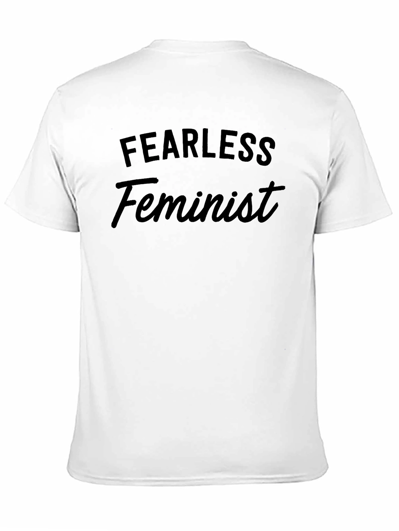 Fearless Feminist Black T-Shirt