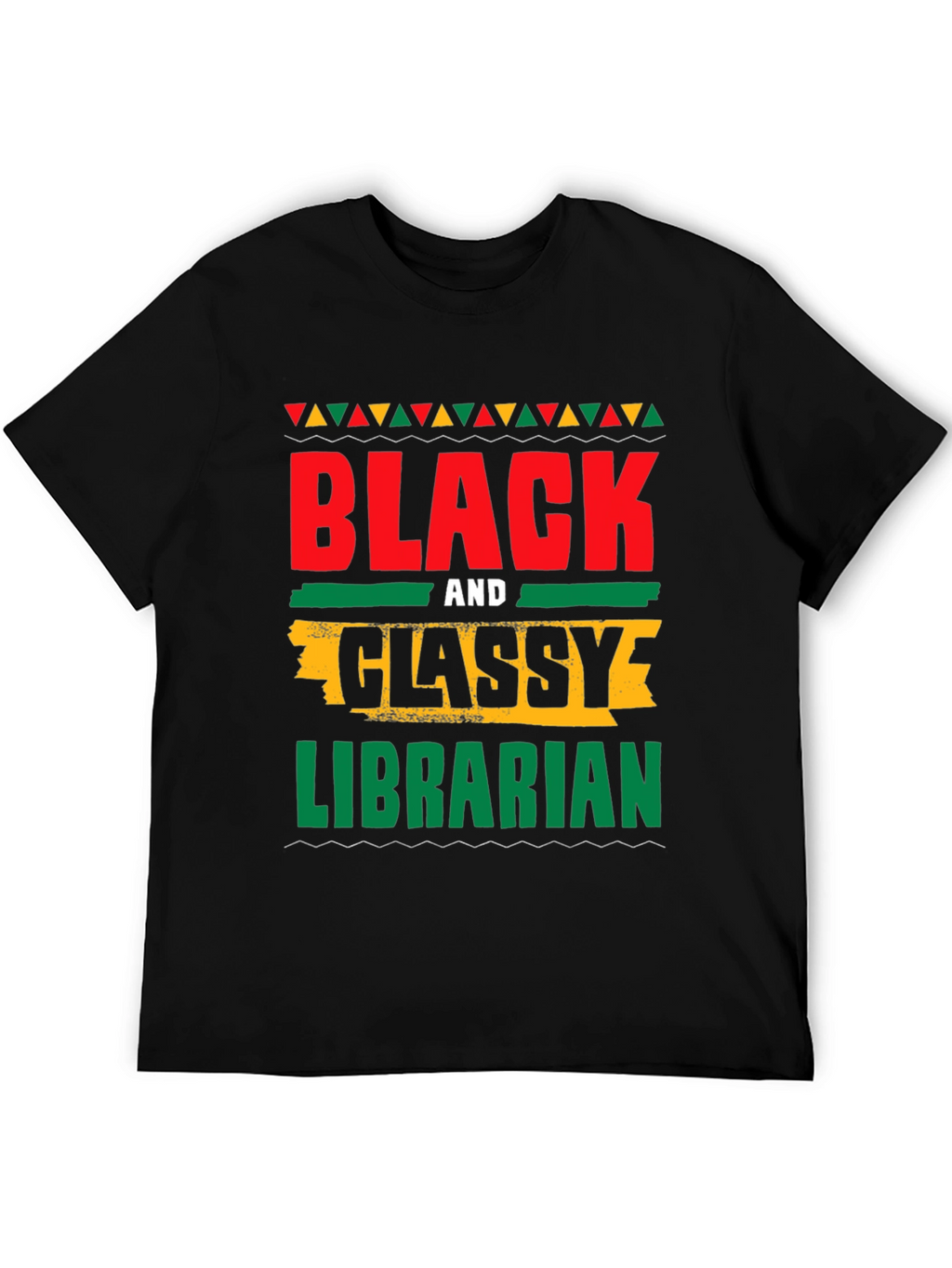 Black and Classy Librarian T-Shirt