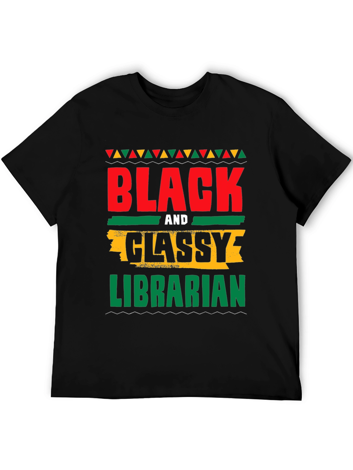 Black and Classy Librarian T-Shirt