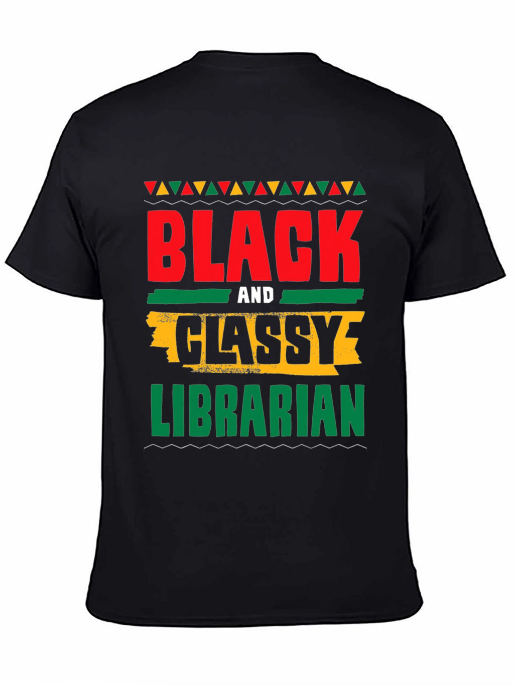 Black and Classy Librarian T-Shirt
