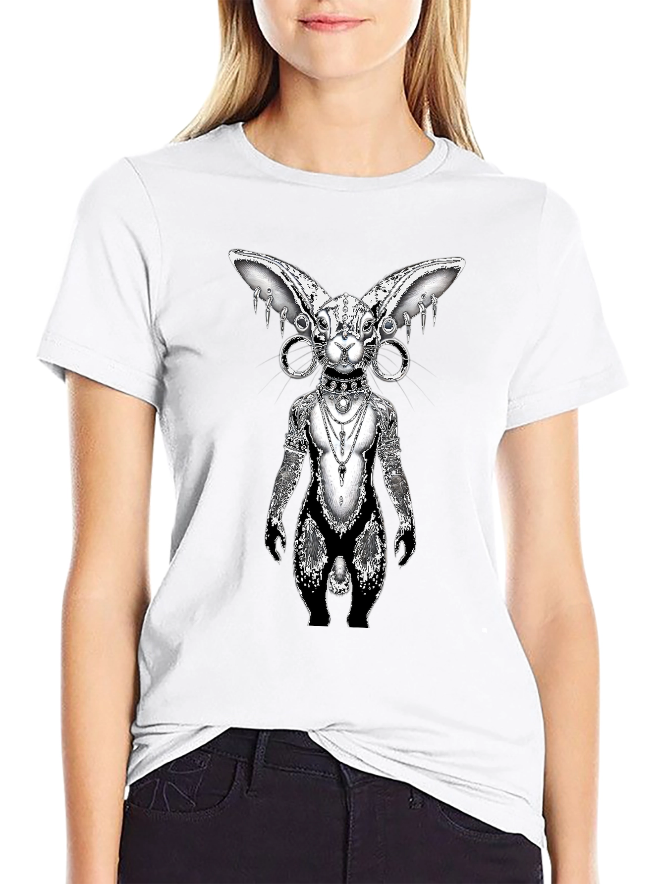 Sphynx Cat Art T-Shirt - Unique Graphic Tee