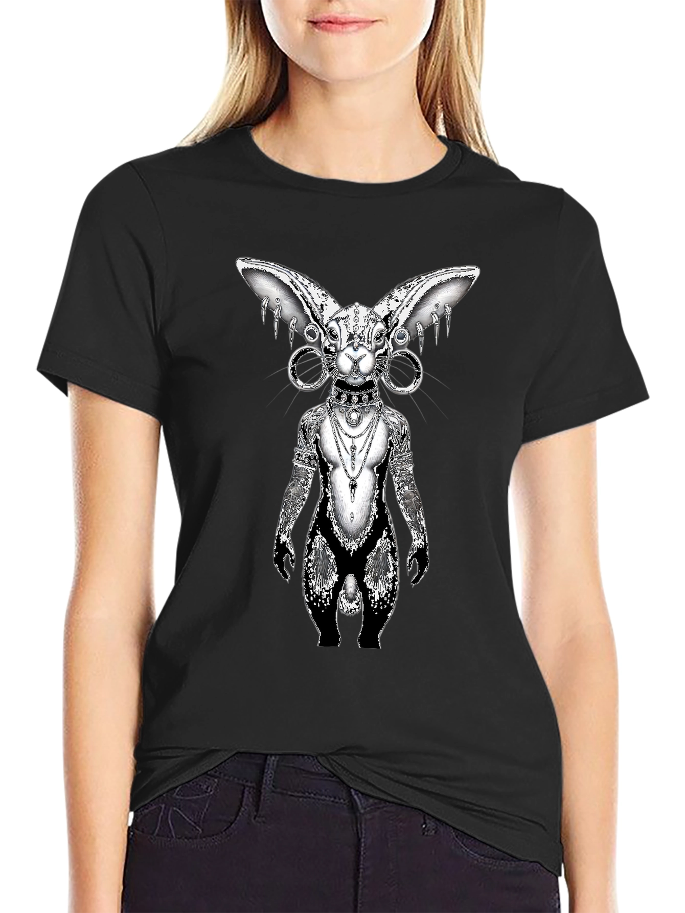 Sphynx Cat Art T-Shirt - Unique Graphic Tee