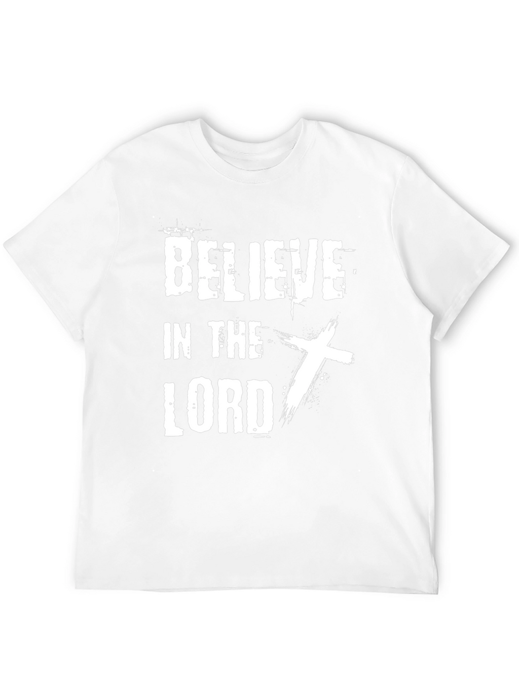 Believe in the Lord Graphic Tee - Black