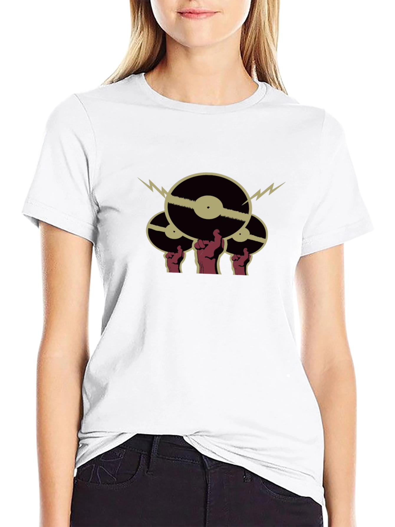 Retro Vinyl Record Graphic Tee - Music Lovers Shirt