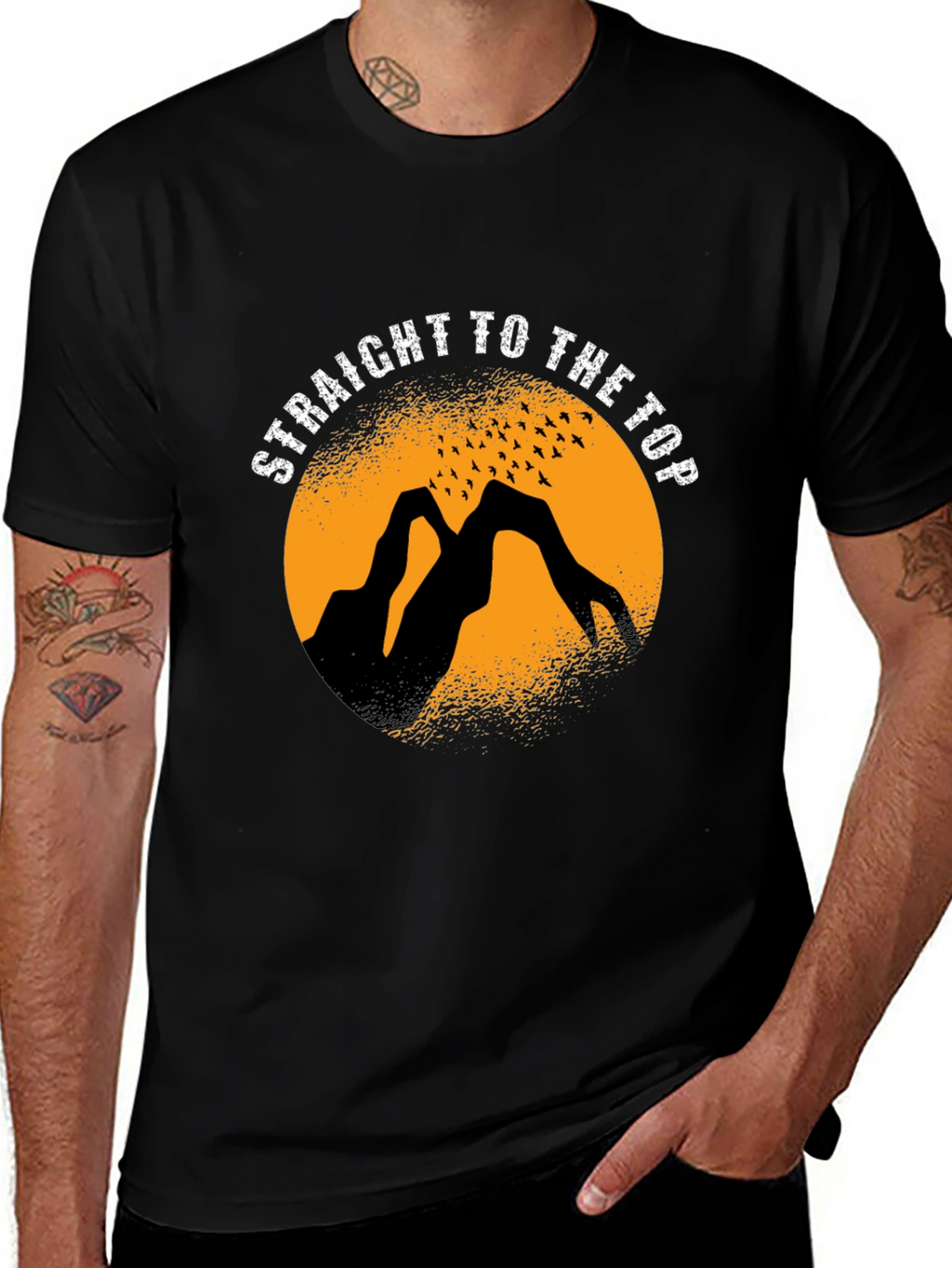 Straight to the Top Graphic Tee
