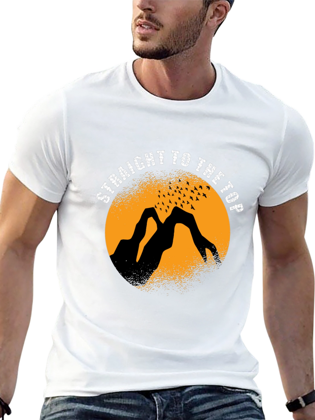 Straight to the Top Graphic Tee