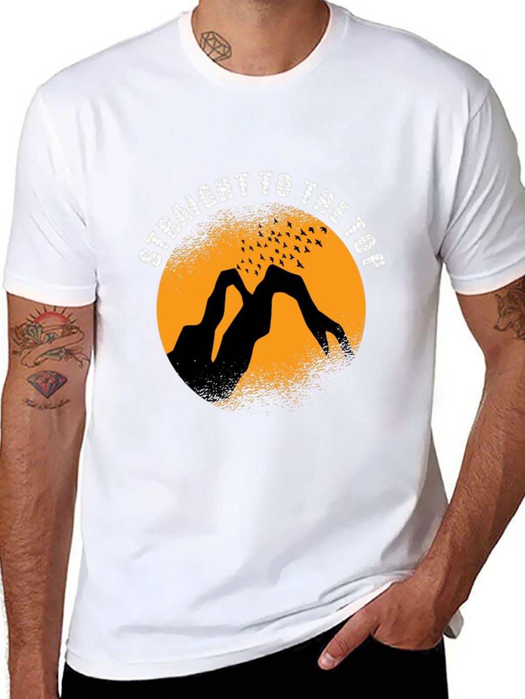 Straight to the Top Graphic Tee