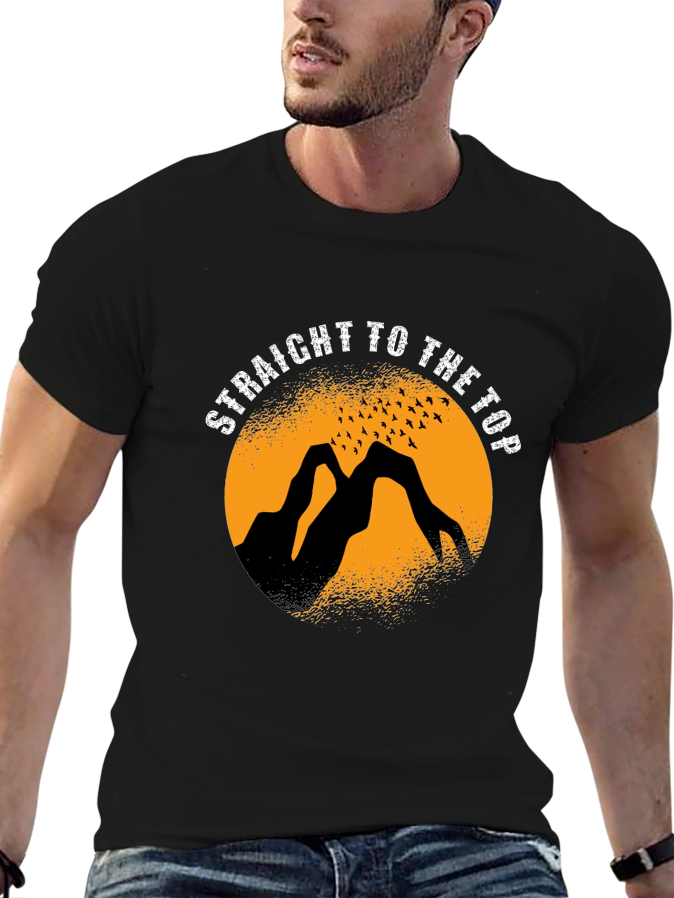 Straight to the Top Graphic Tee