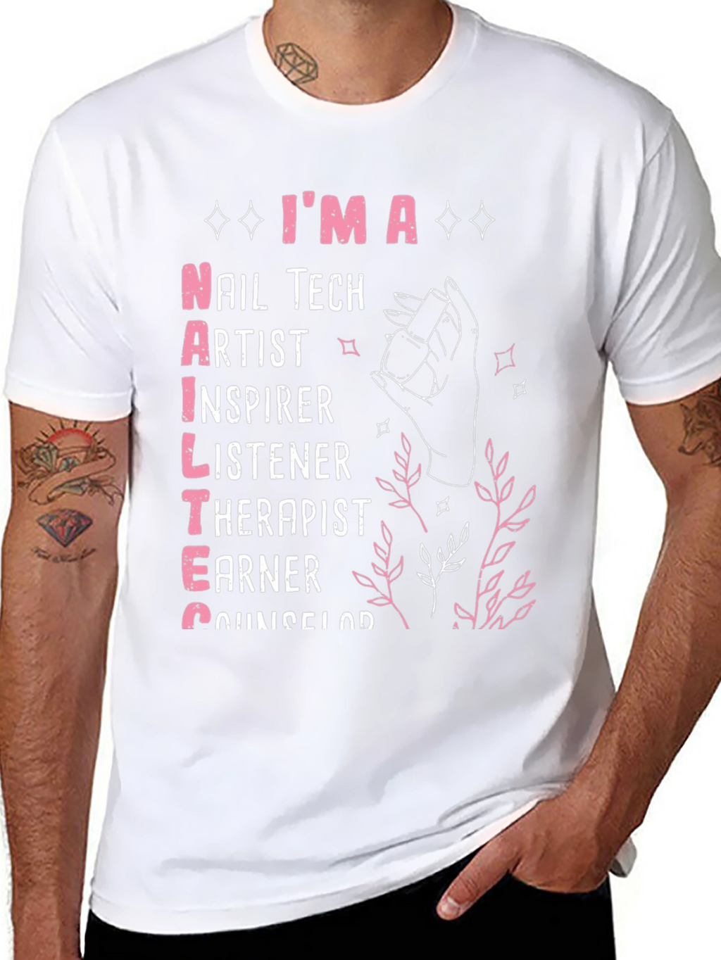 Im a Nail Tech T-Shirt - Nail Artist Gift
