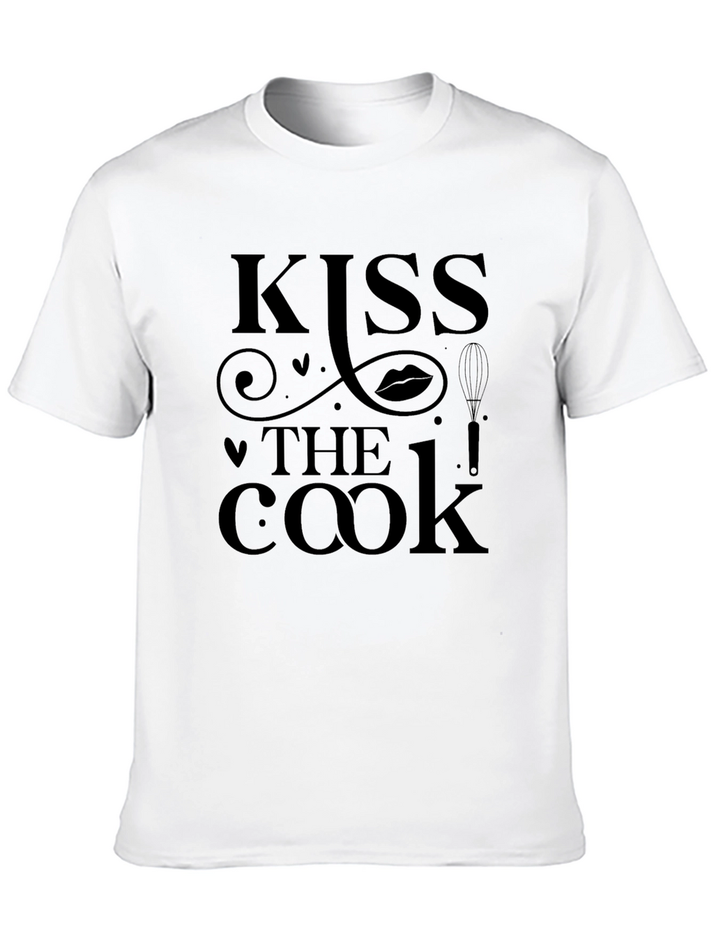 Kiss The Cook Graphic Tee - Soft & Stylish