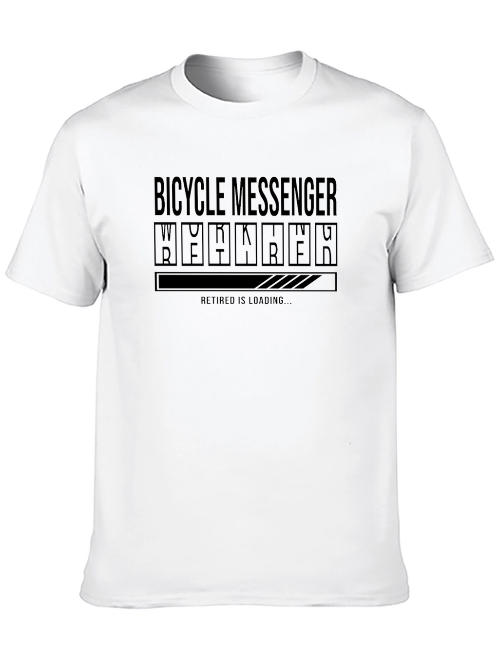 Bicycle Messenger Retirement T-Shirt