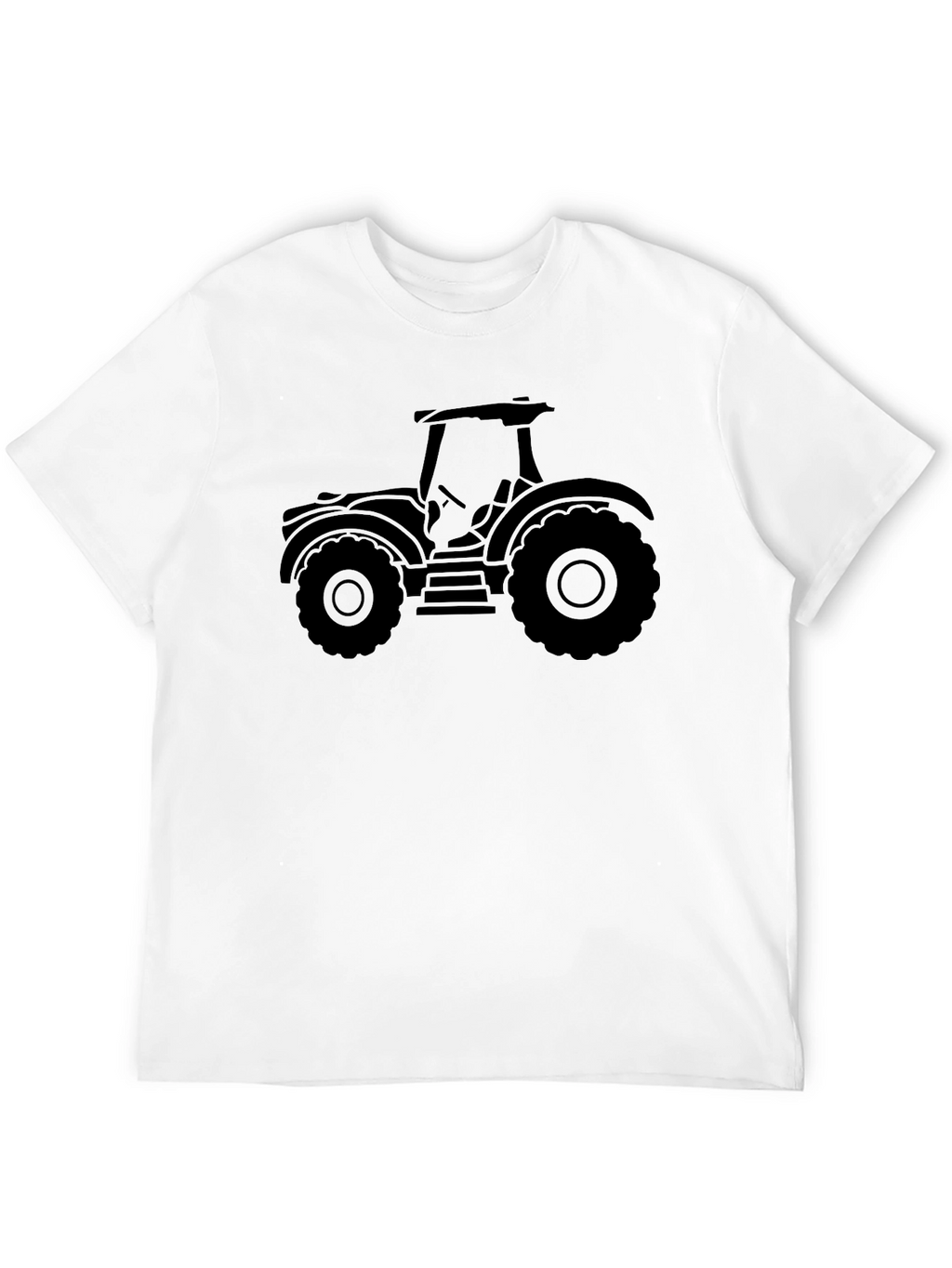 Black Tractor Graphic Tee