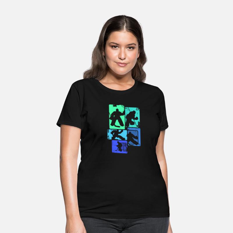 Ice hockey goalkeeper boys kids men