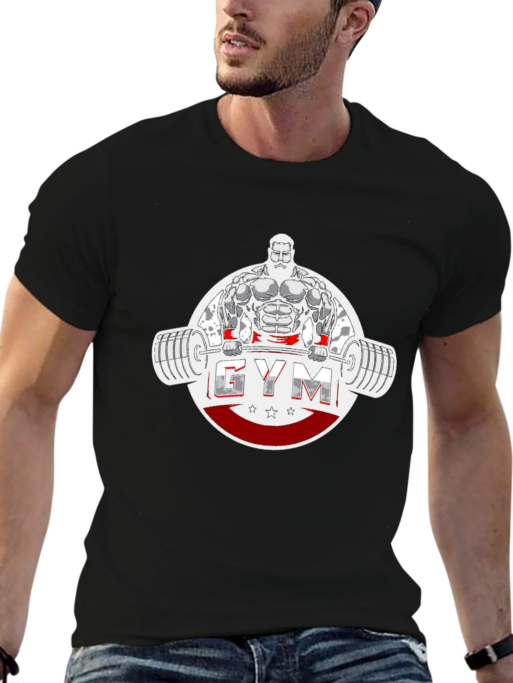 Mens Gym Graphic T-Shirt