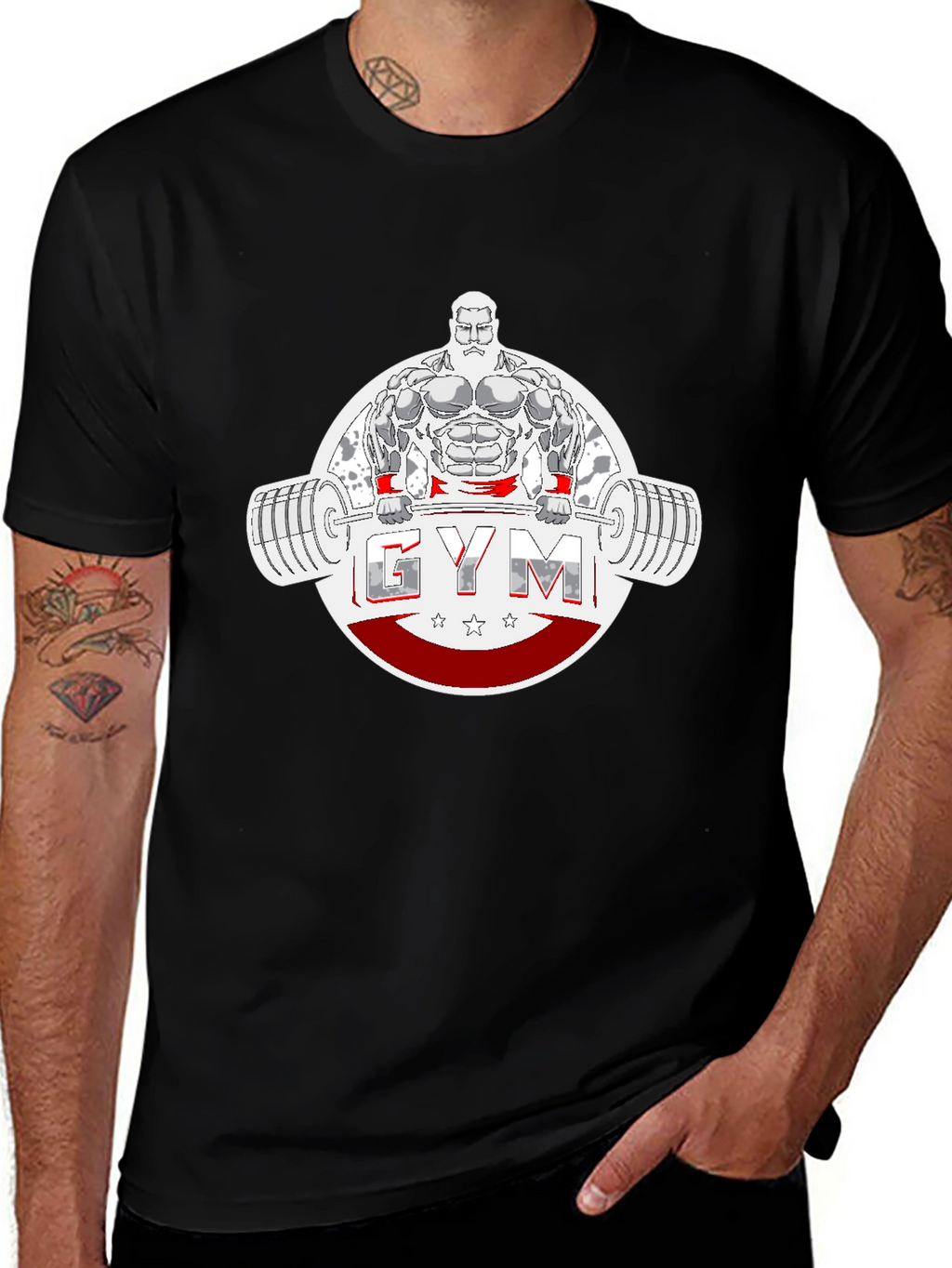 Mens Gym Graphic T-Shirt