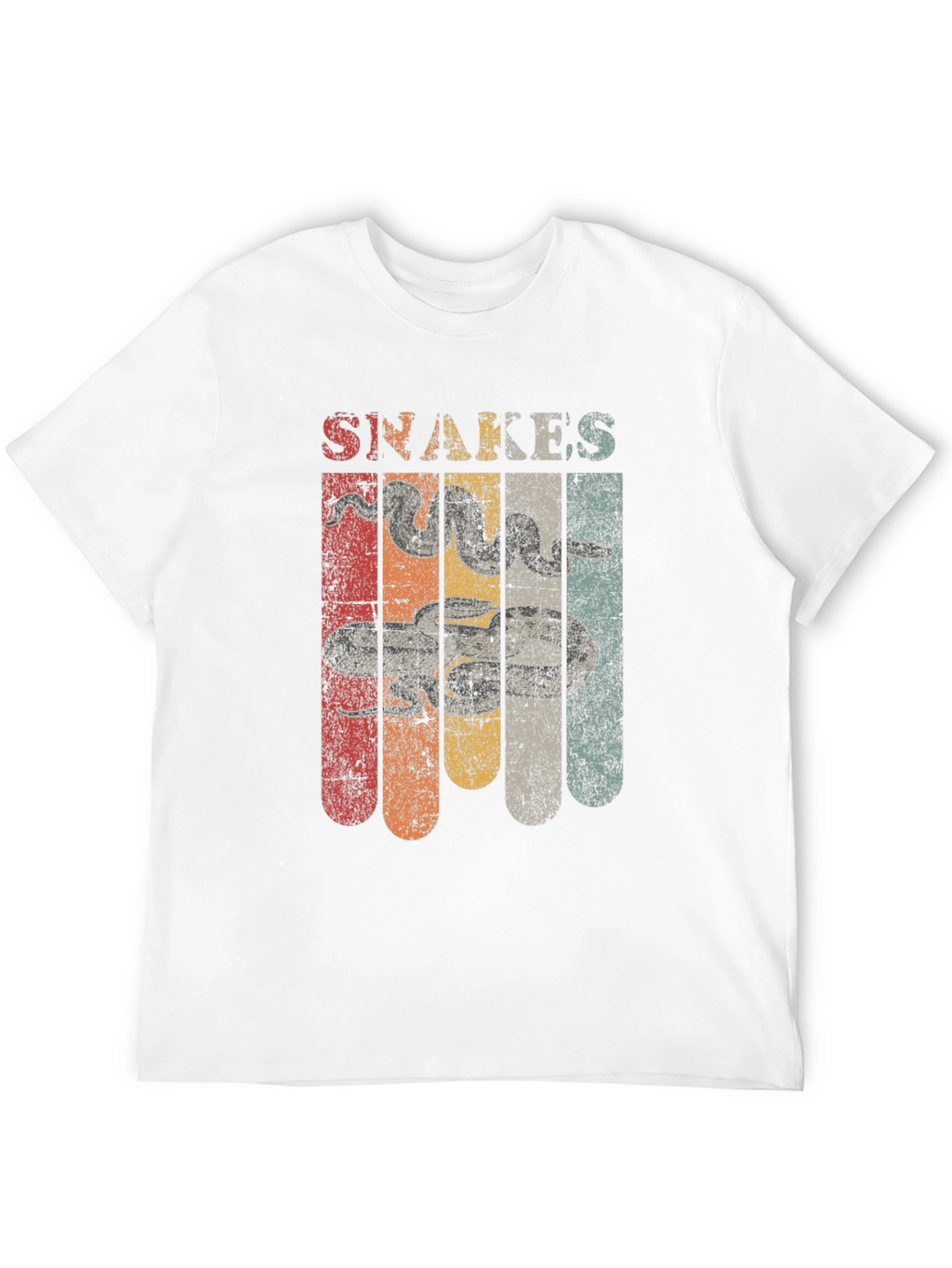 Retro Snakes Graphic T-Shirt