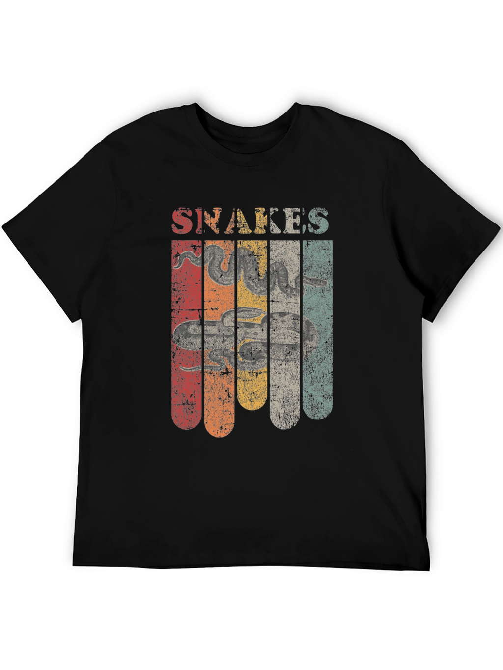 Retro Snakes Graphic T-Shirt