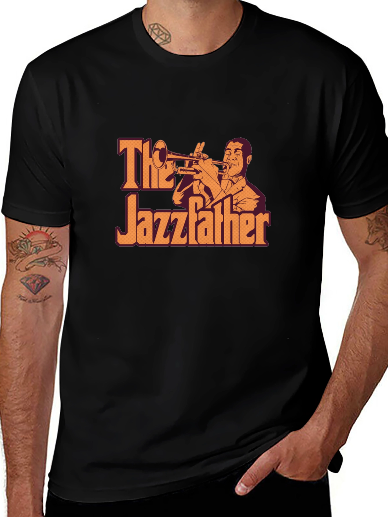 The Jazzfather Graphic T-Shirt - Music Lover Tee