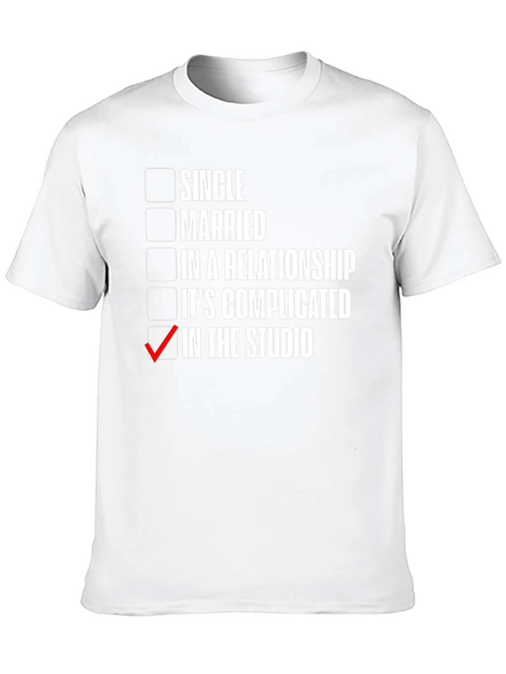 In the Studio Relationship Status T-Shirt