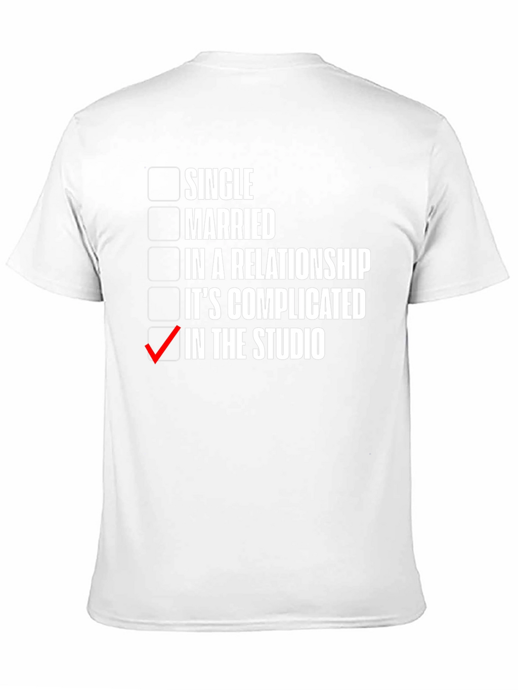 In the Studio Relationship Status T-Shirt