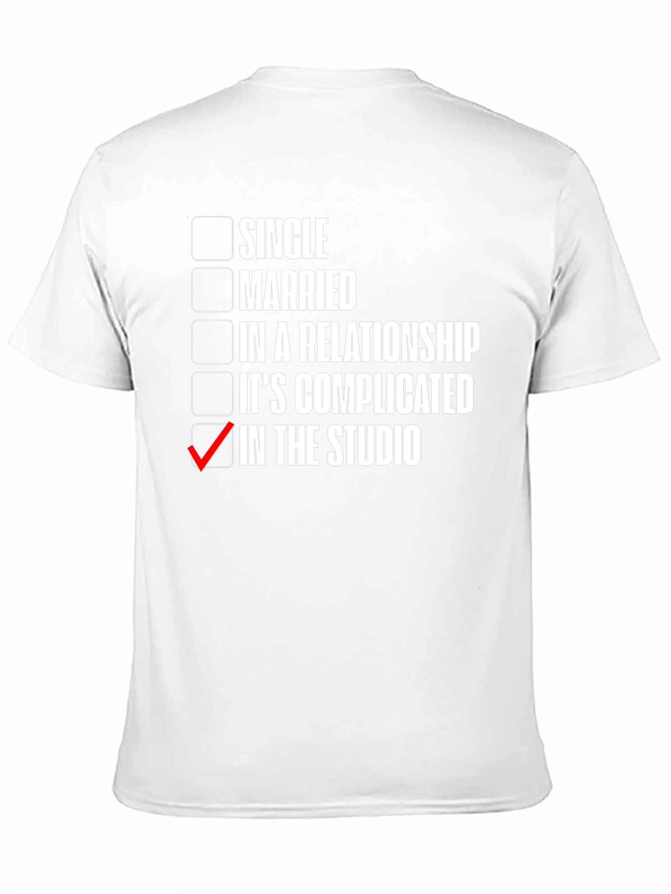 In the Studio Relationship Status T-Shirt