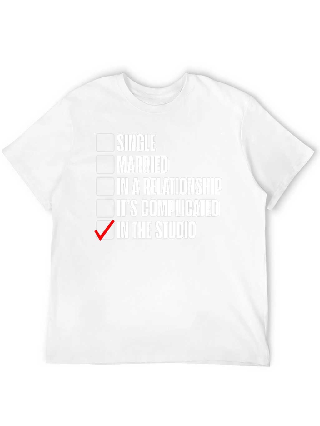 In the Studio Relationship Status T-Shirt