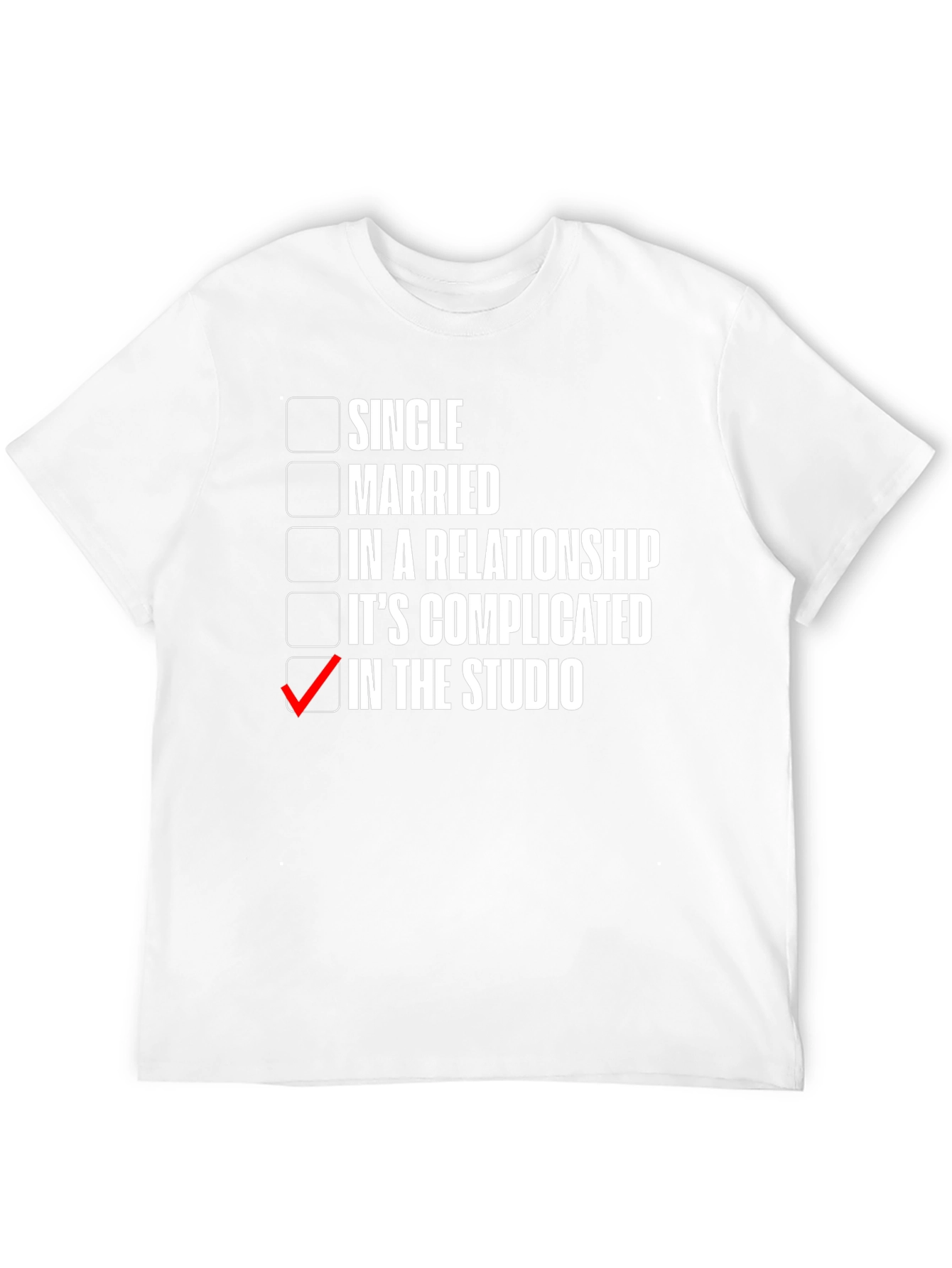 In the Studio Relationship Status T-Shirt