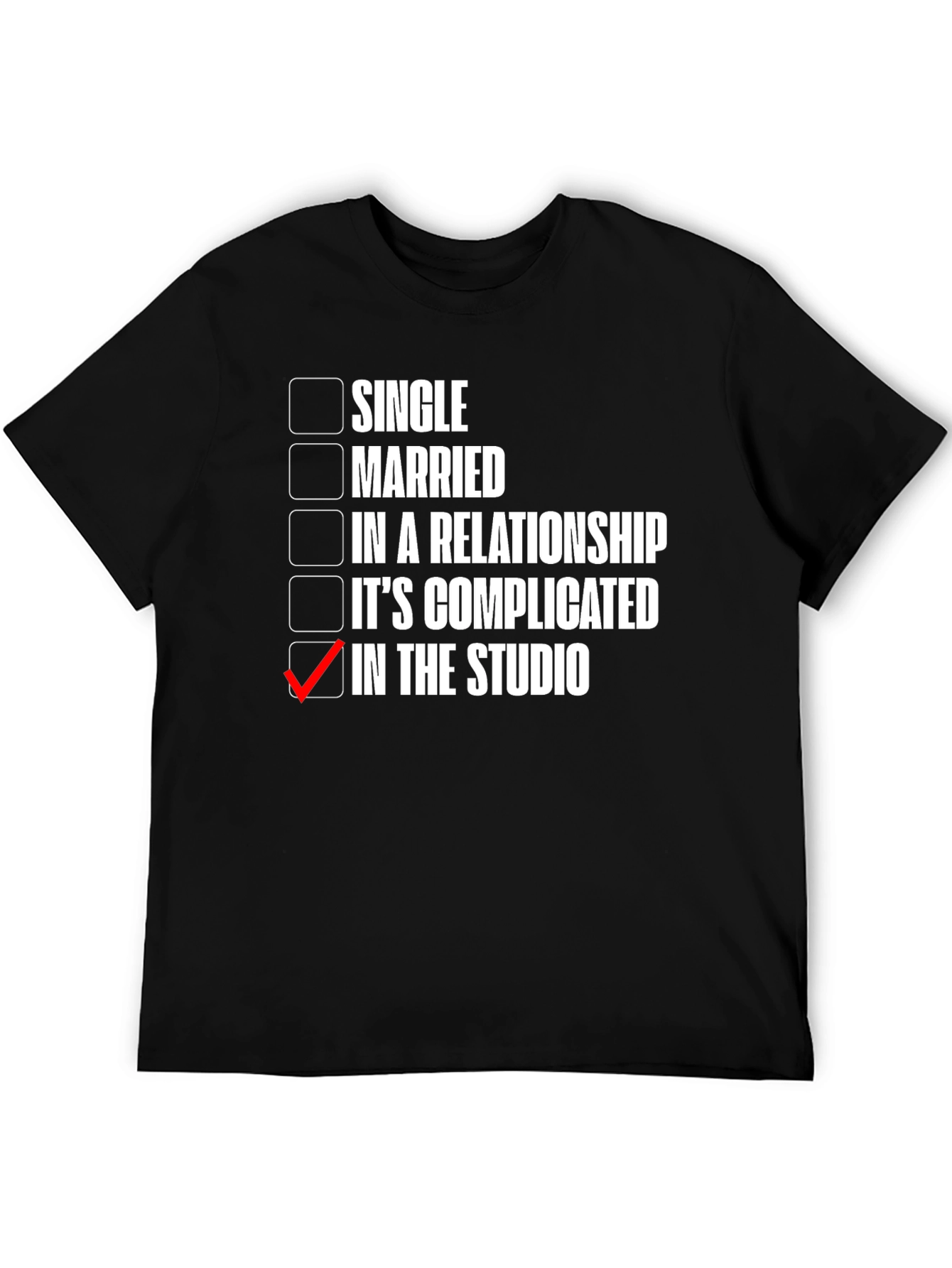 In the Studio Relationship Status T-Shirt